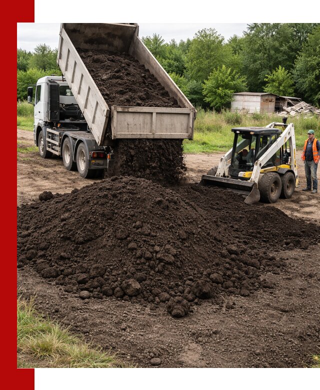 Поставка плодородной земли с доставкой самосвалом в Ярцеве