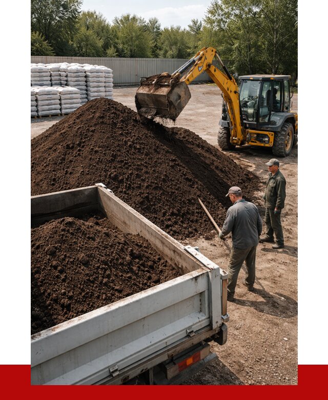 Растительный грунт с доставкой в Ярцеве от 3256 р. | ПРОНЕРУДРцв