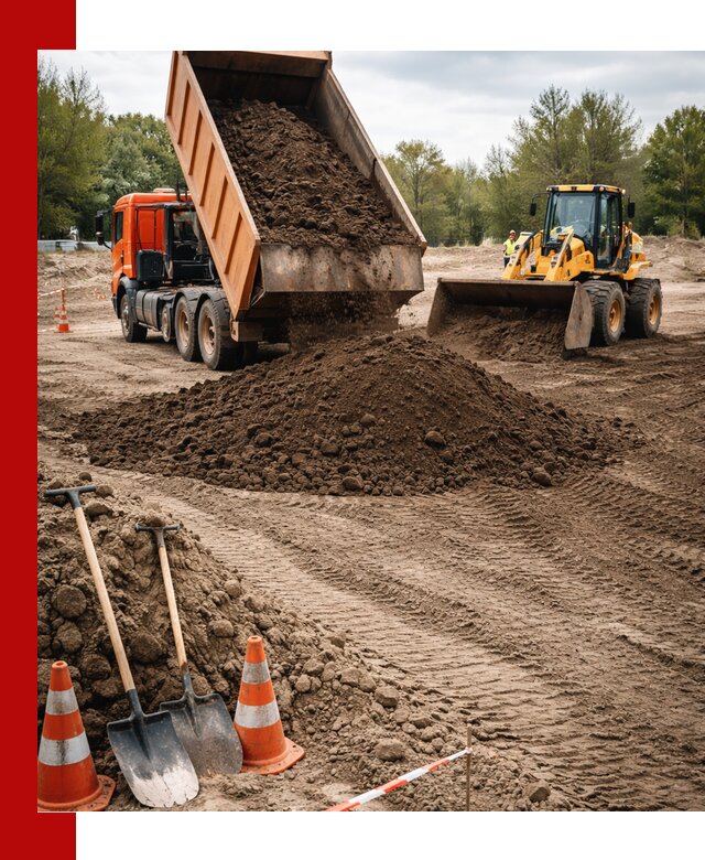 Поставка и доставка планировочного грунта в Ярцеве