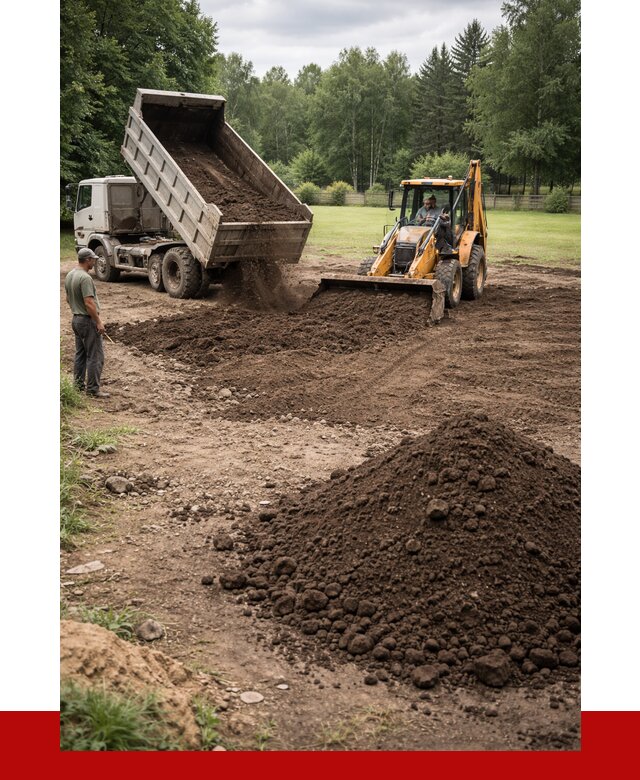Грунт для выравнивания участка в Ярцеве от 1221 р. | ПРОНЕРУДРцв