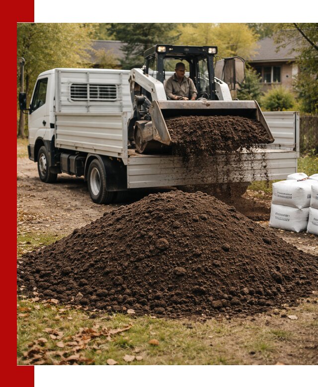 Доставка садовой земли в больших объёмах в Ярцеве