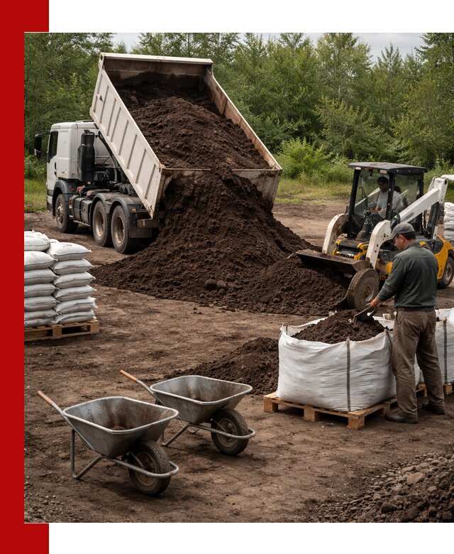 Доставка и продажа торфогрунта в Ярцеве оптом и в розницу