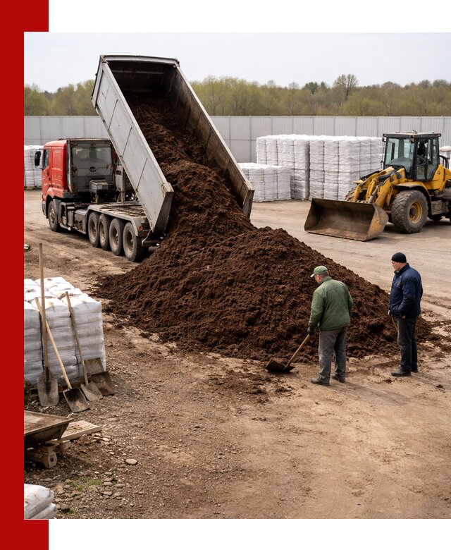 Доставка торфяных смесей оптом и в розницу в Ярцеве