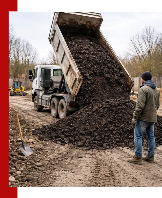 Доставка чернозема навалом в Ярцеве быстро и выгодно