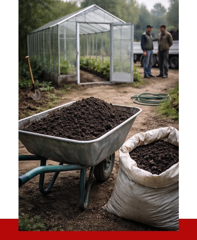 Чернозем для теплицы в Ярцеве с доставкой от 1526 р. | ПРОНЕРУДРцв