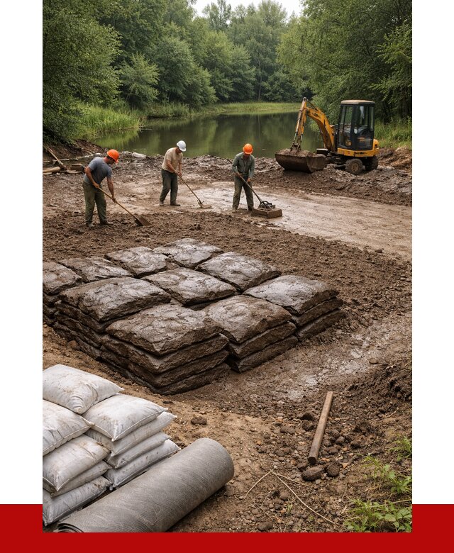 Купить глину для пруда в Ярцеве от 4578 р. с доставкой | ПРОНЕРУДРцв
