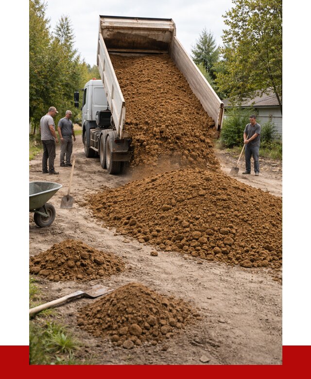 Купить суглинок с доставкой в Ярцеве от 2544 р. за куб | ПРОНЕРУДРцв