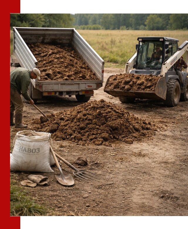 Доставка конского навоза в Ярцеве с разгрузкой и доставкой на объект