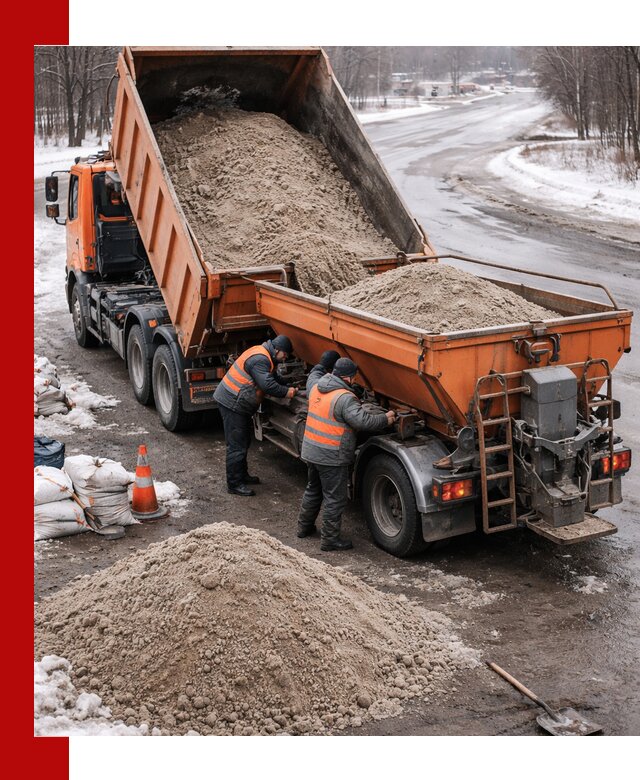 Поставка и вывоз пескосоля в Ярцеве оптом и в розницу