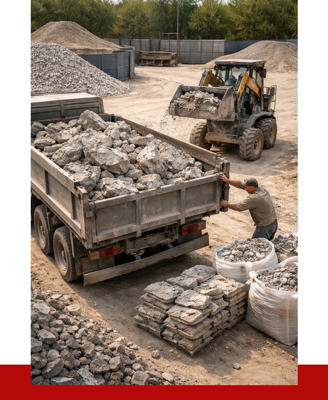 Купить бой бетона с доставкой в Ярцеве от 4884 р. | ПРОНЕРУДРцв