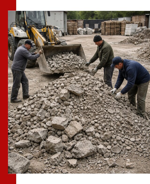 Демонтаж и вывоз бой бетона в Ярцеве