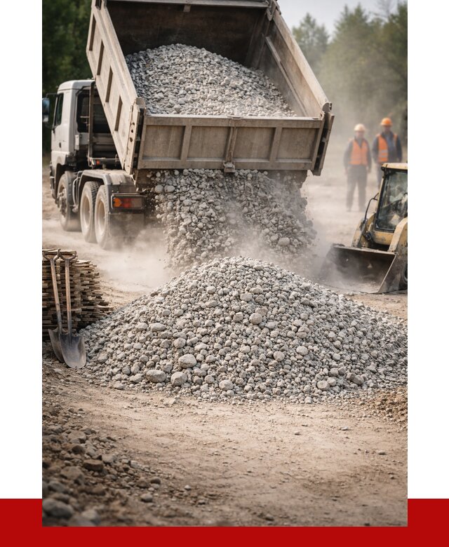 Купить дробленый бетон в Ярцеве от 1730 р./куб | ПРОНЕРУДРцв