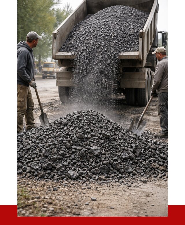 Дробленый асфальт в Ярцеве от 2849 р. с доставкой | ПРОНЕРУДРцв