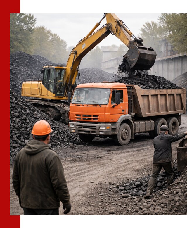 Доставка угля автотранспортом в Ярцеве быстро и выгодно