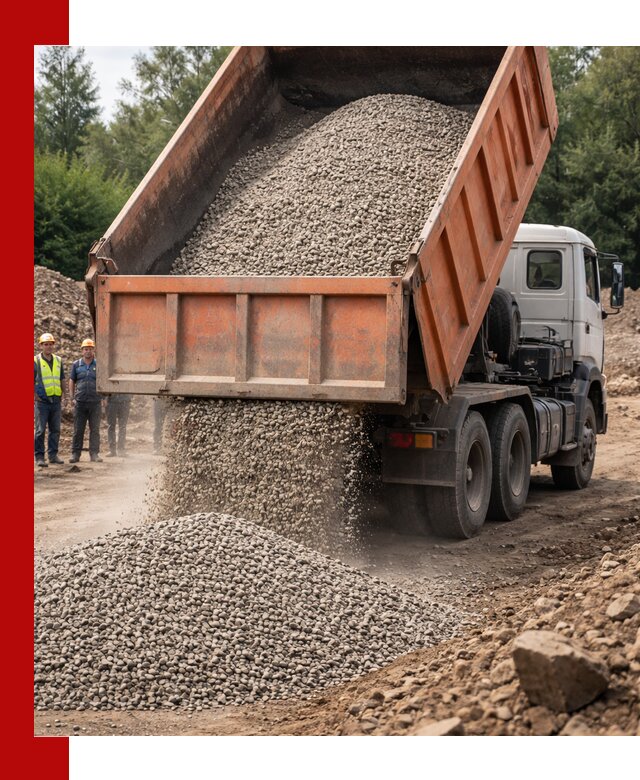 Доставка сыпучих материалов самосвалом в Ярцеве быстро и надежно