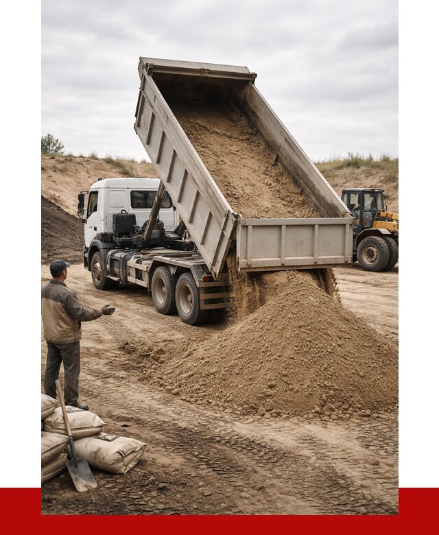 Доставка самосвалом 20 кубов в Ярцеве от 7631 р. | ПРОНЕРУДРцв