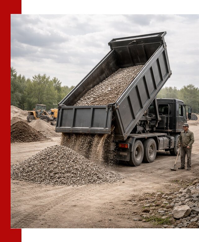 Доставка самосвалом 30 м3 по выгодным ценам в Ярцеве