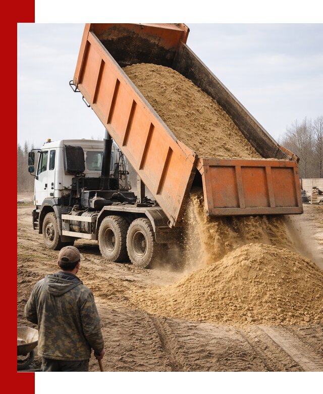 Аренда самосвала 20 тонн для перевозки грузов в Ярцеве