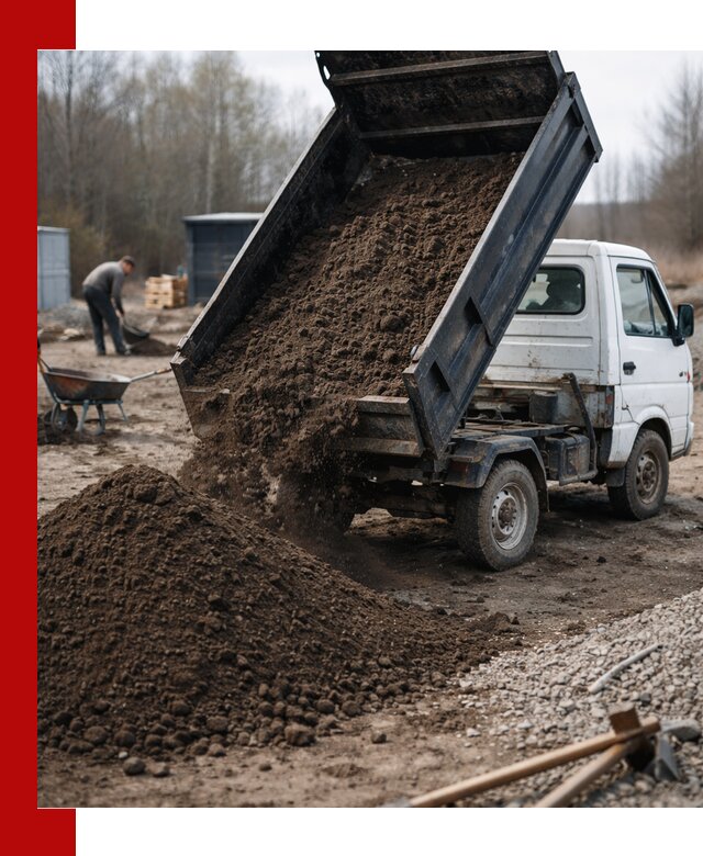 Аренда минисамосвала в Ярцеве для доставки сыпучих материалов