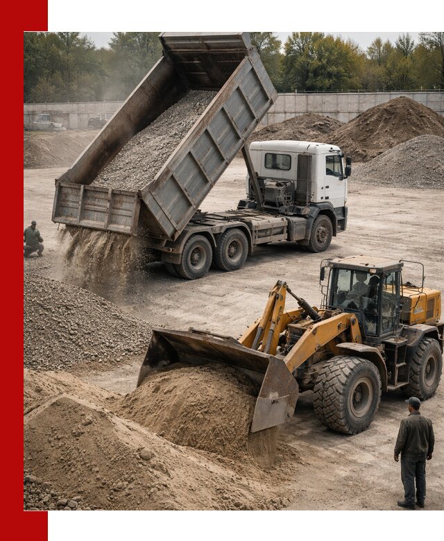 Перевозка сыпучих грузов самосвалами и бортовыми в Ярцеве