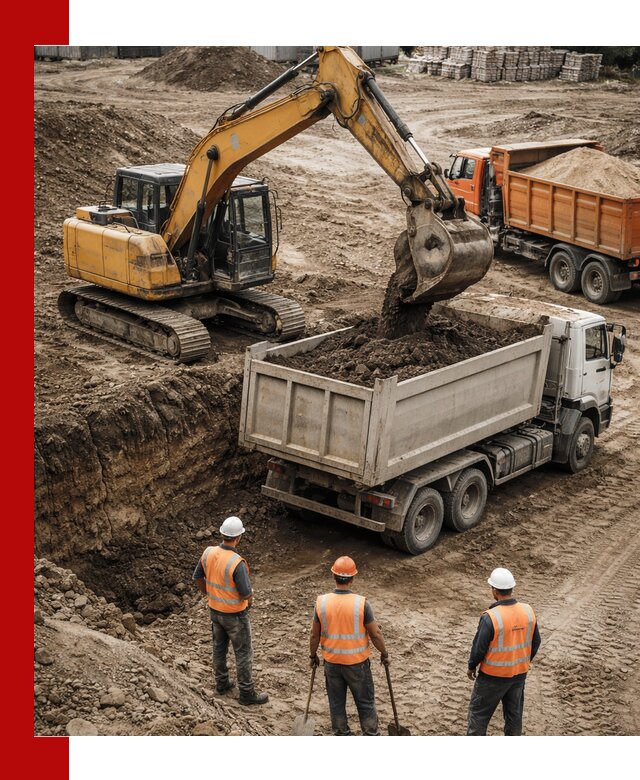 Разработка грунта для строительства и благоустройства в Ярцеве