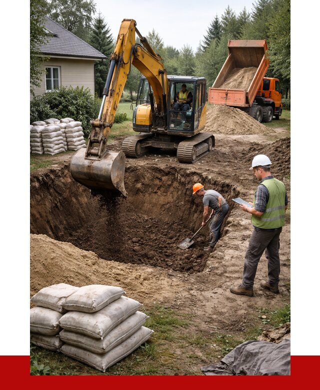 Рытье котлована в Ярцеве быстро от 4578 р. ПРОНЕРУДРцв
