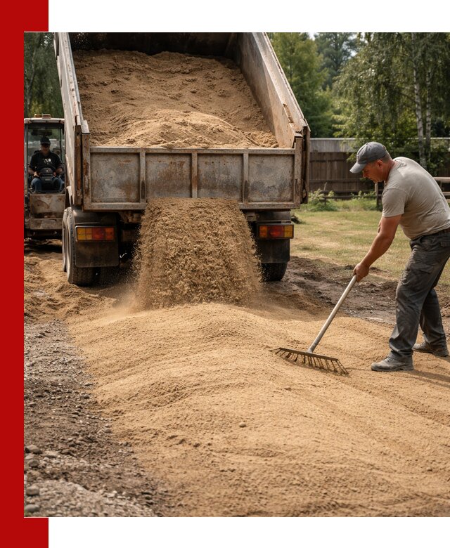 Отсыпка участка песком в Ярцеве быстро и качественно