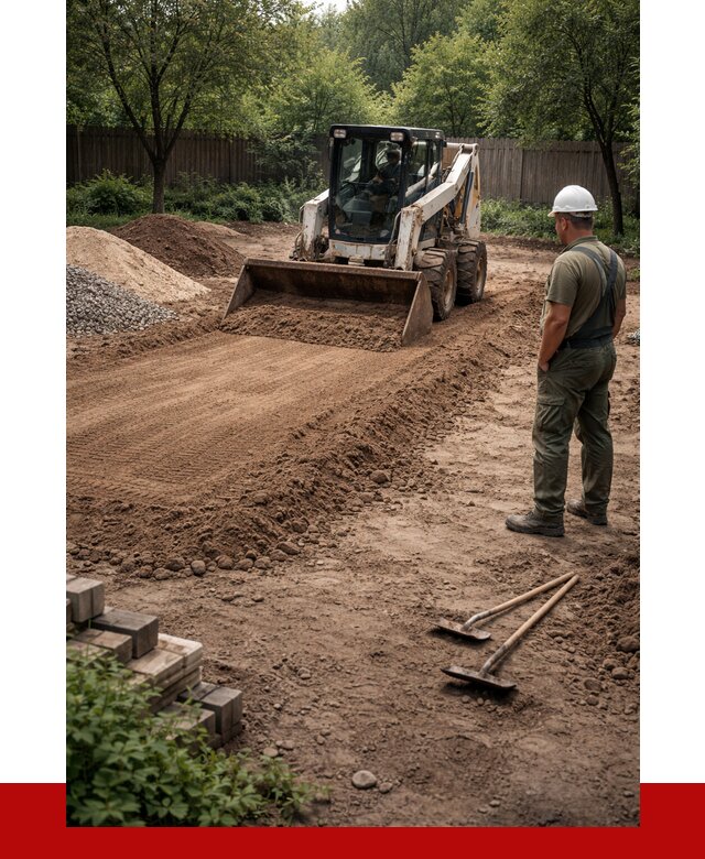 Выравнивание участка под ключ в Ярцеве от 3561 р. | ПРОНЕРУДРцв